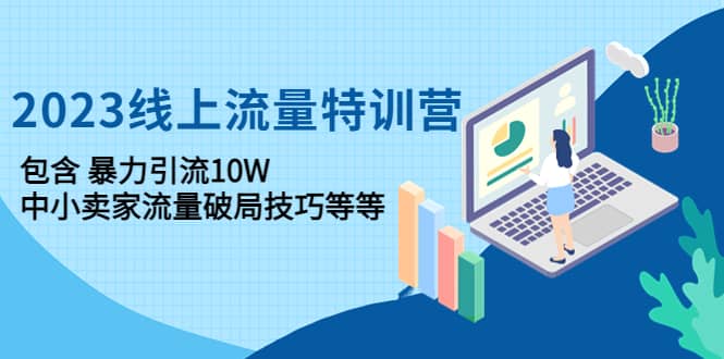 2023线上流量特训营：中小卖家流量破局技巧等等-副业之家
