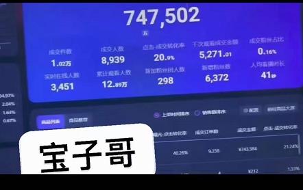 宝子哥无人直播，半无人直播，Obs+伴侣玩法，快速打标签+养鱼-副业之家